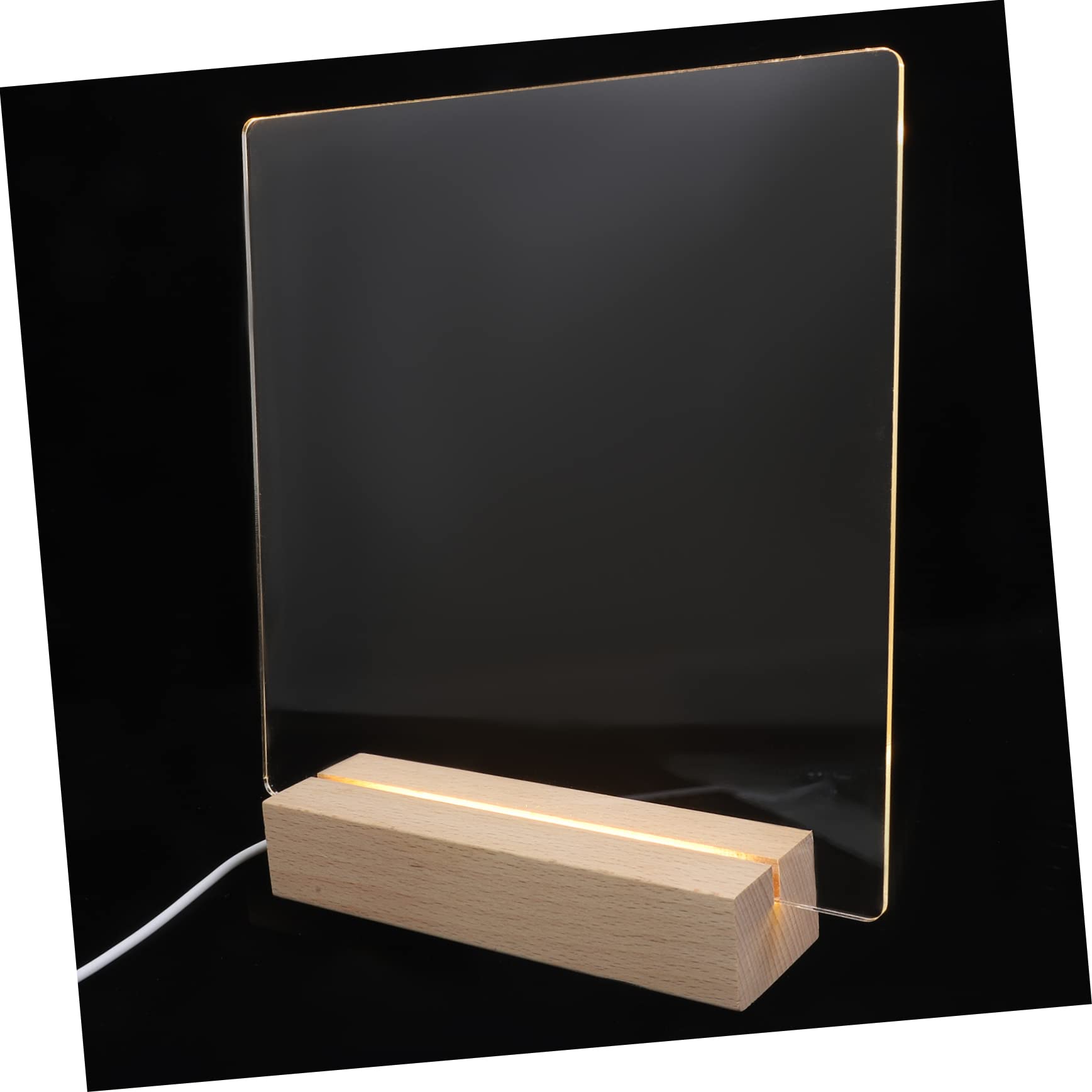 Tableau Blanc Effaçable à Sec Acrylique STOBOK pour Bureau - 8