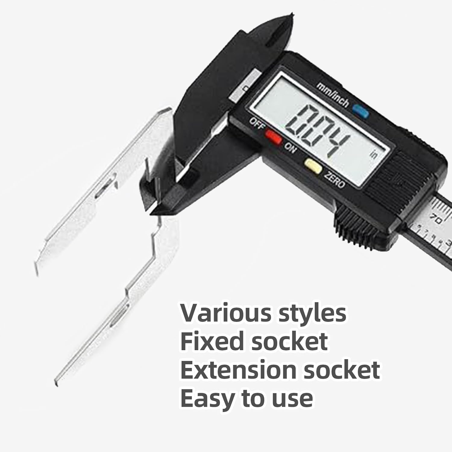 Iron Wall Mount Electric Socket Extender Gadget Charging Station Spacer Functional Iron Wall Plate Spacer For Household