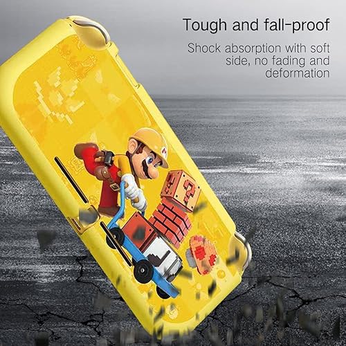 Miniatura 4 de PERFECTSIGHT Cute Protective Case Compatible with Nintendo Switch Lite Kawaii Soft TPU Slim Cover Hard Shell Dockable Case for NS Console Joy-Con