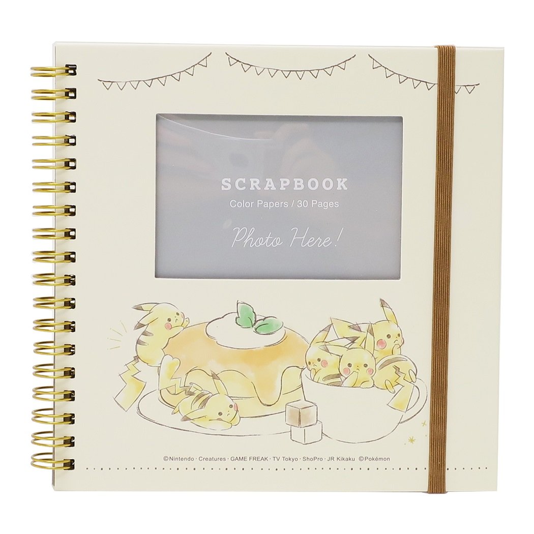 Amazon Co Jp ポケットモンスター コラージュアルバム ゴムバンド付きスクラップブック ピカチュウ ポケモン おもちゃ
