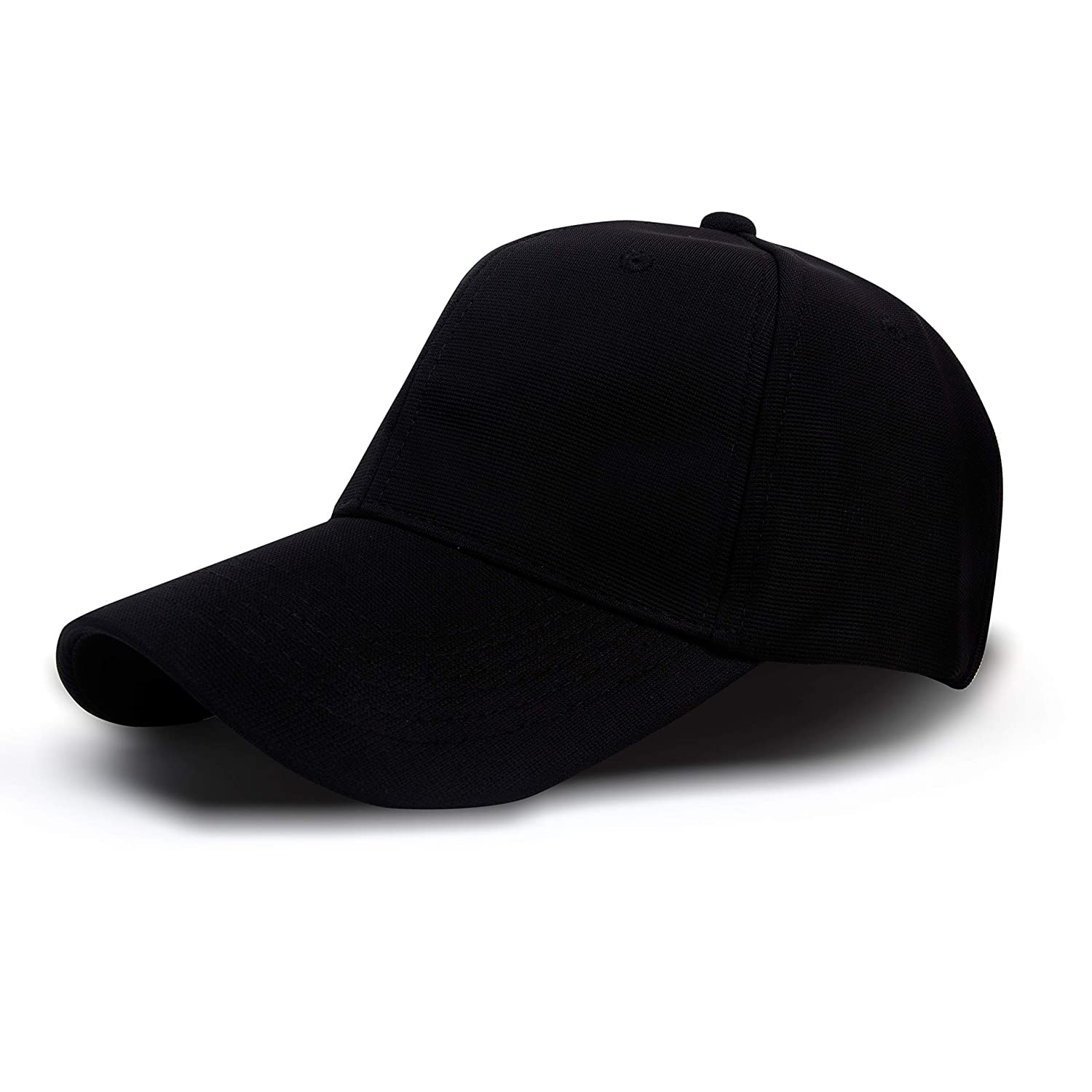 FASHOLIC Adjustable Plain Polyester Stylish Solid Colour Snapback Baseball Cap for Men & Women (Suitable for Head Size 54-60cm)-picture-55