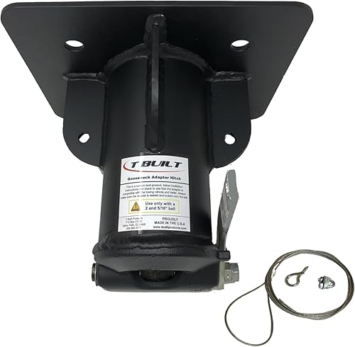 Miniatura 10 de T built 17" quinta rueda para cuello de cisne adaptador Hitch