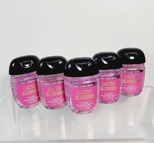 Bath Body Works - Mini desinfectantes de manos Cactus Blossom (1 onza líquida cada uno)