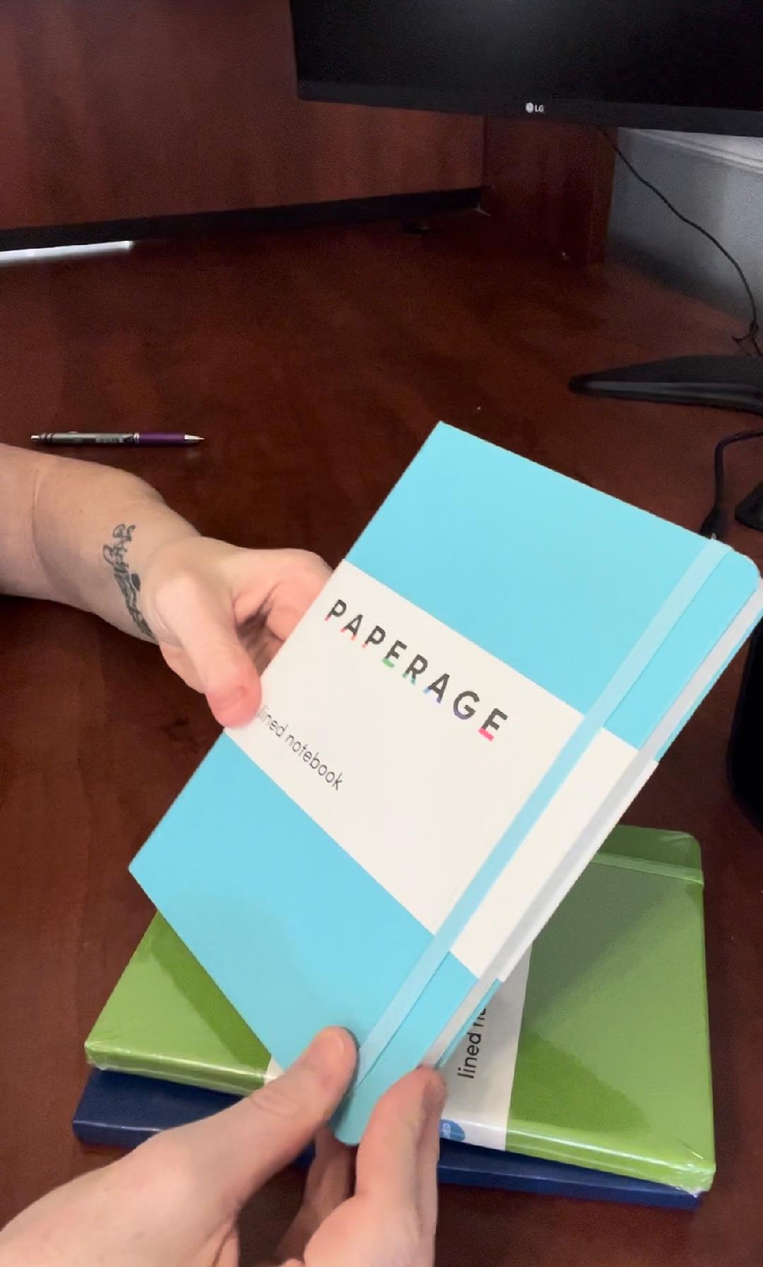 Watch PAPERAGE Lined Journal Notebooks on Amazon Live