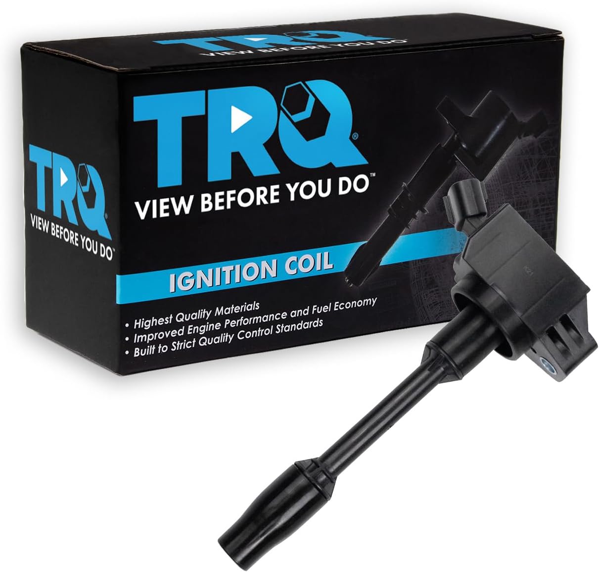 TRQ Engine Ignition Coil for Toyota Camry Rav4 Highlander Hybrid New