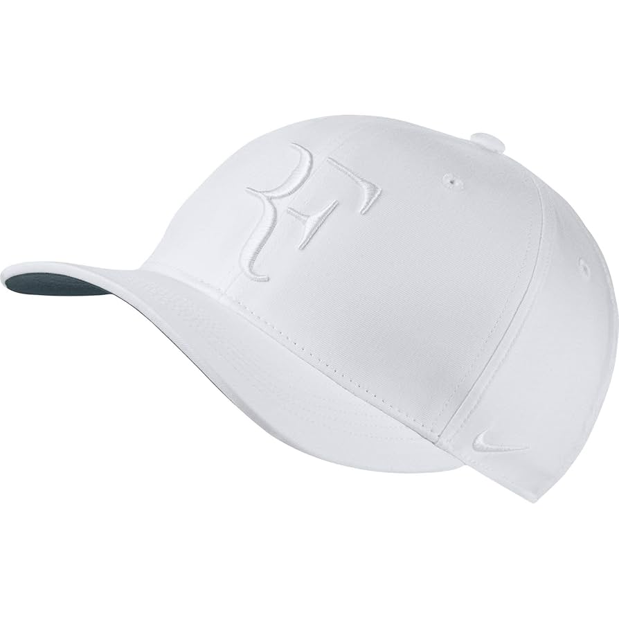 Nike RF-Roger Federer DRI-FIT TEnnis Cap, White/White