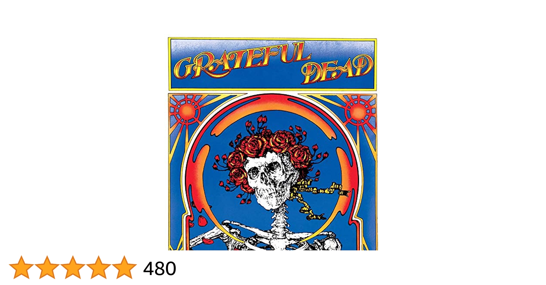 US盤 2枚組グレイトフル・デッド/スカル&ローゼズ Grateful Dead - Grateful Dead (Skull & Roses) [Live