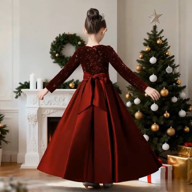 holiday ball dress Black Christmas & Holiday Dress in Velvet by Royal Queen Rq8033