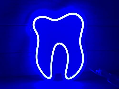Miniatura 8 de Custom Tooth Neon Sign, Personalized Dentist LED Sign Light LED Window Wall Door Hanging Flex Transparent Acrylic Decoration Outdoor for Sale Shop