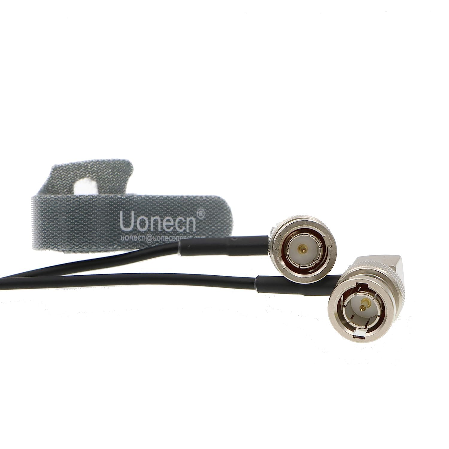 Uonecn Flexible HD SDI Cable RG179 Right Angle BNC Male to Right Angle BNC Male 75ohm for Blackmagic HyperDeck Shuttle BMCC BMPC Hyperdeck Cameras - Image 2