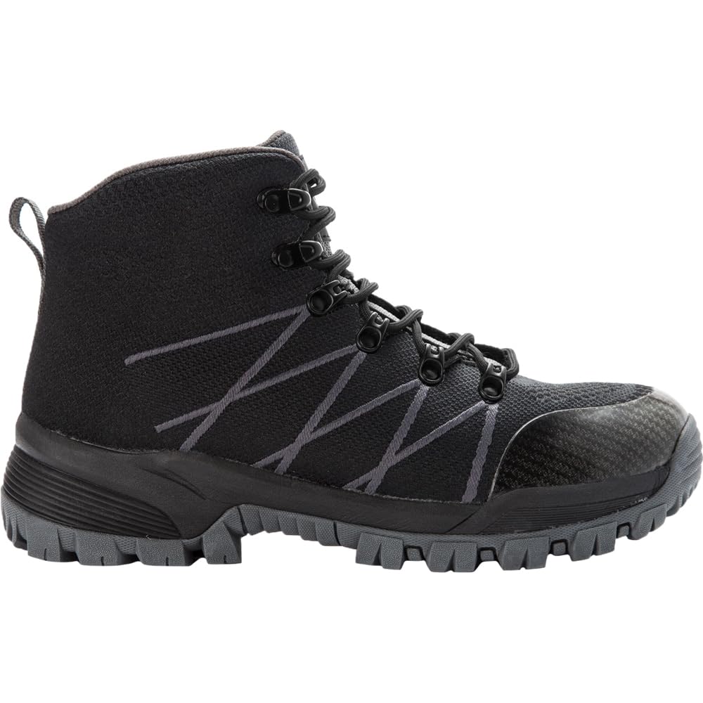 Propet Mens Traverse Hiking Casual Boots Ankle - Black