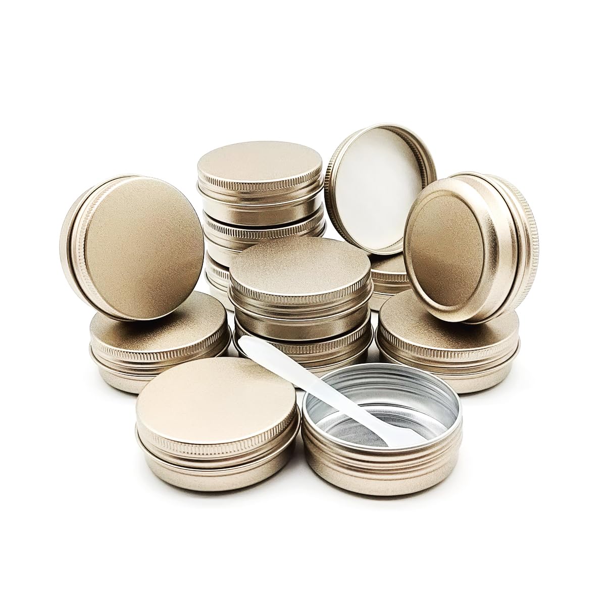 Wopanxye 12pack Aluminum Tin Cans, 1 oz / 30ml