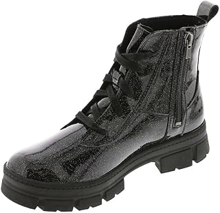 Unisex-Child K Ashton Lace Up Glitter Fashion Boot