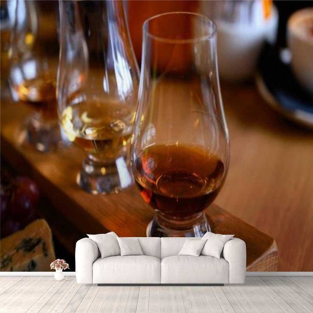 Vaso De Whisky 3D Mural De La Pared Dormitorio Grandes Fondos De Pantalla Sala De Estar De Pelar Y Pegar Fotos Autoadhesivas Comedor Decoración Para El Hogar Oficina Carteles De Pared Art-169572661240