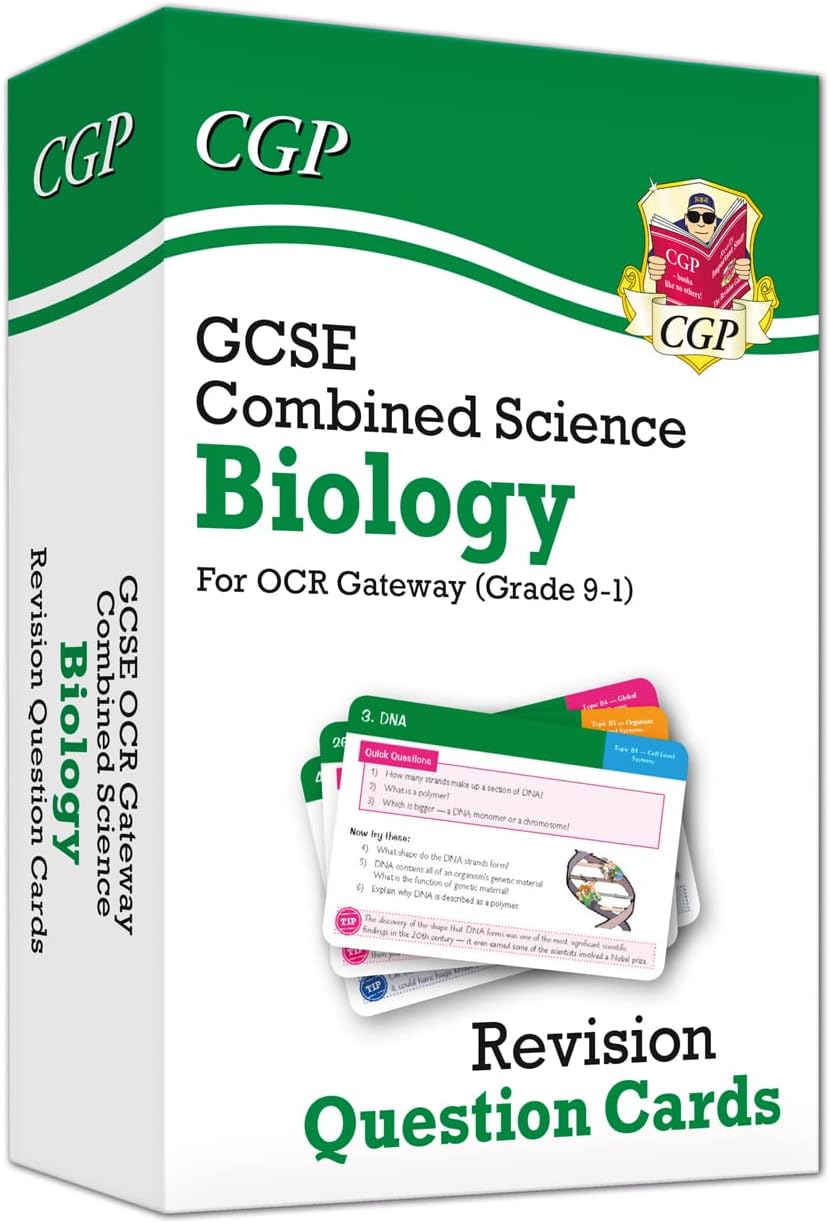 GCSE Combined Science: Biology OCR Gateway Revision Question Cards: for the 2026 and 2027 exams (CGP OCR Gateway GCSE Combined Science)