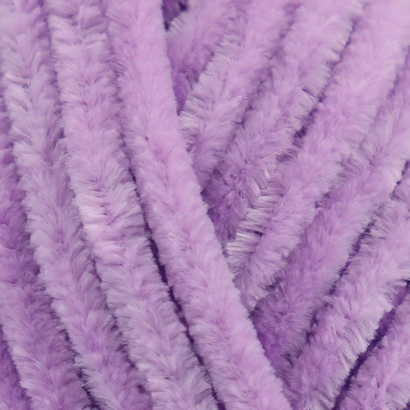 Stylecraft Squeeze Me Chenille DK 100g - 100% Polyester (Lilac 5619)