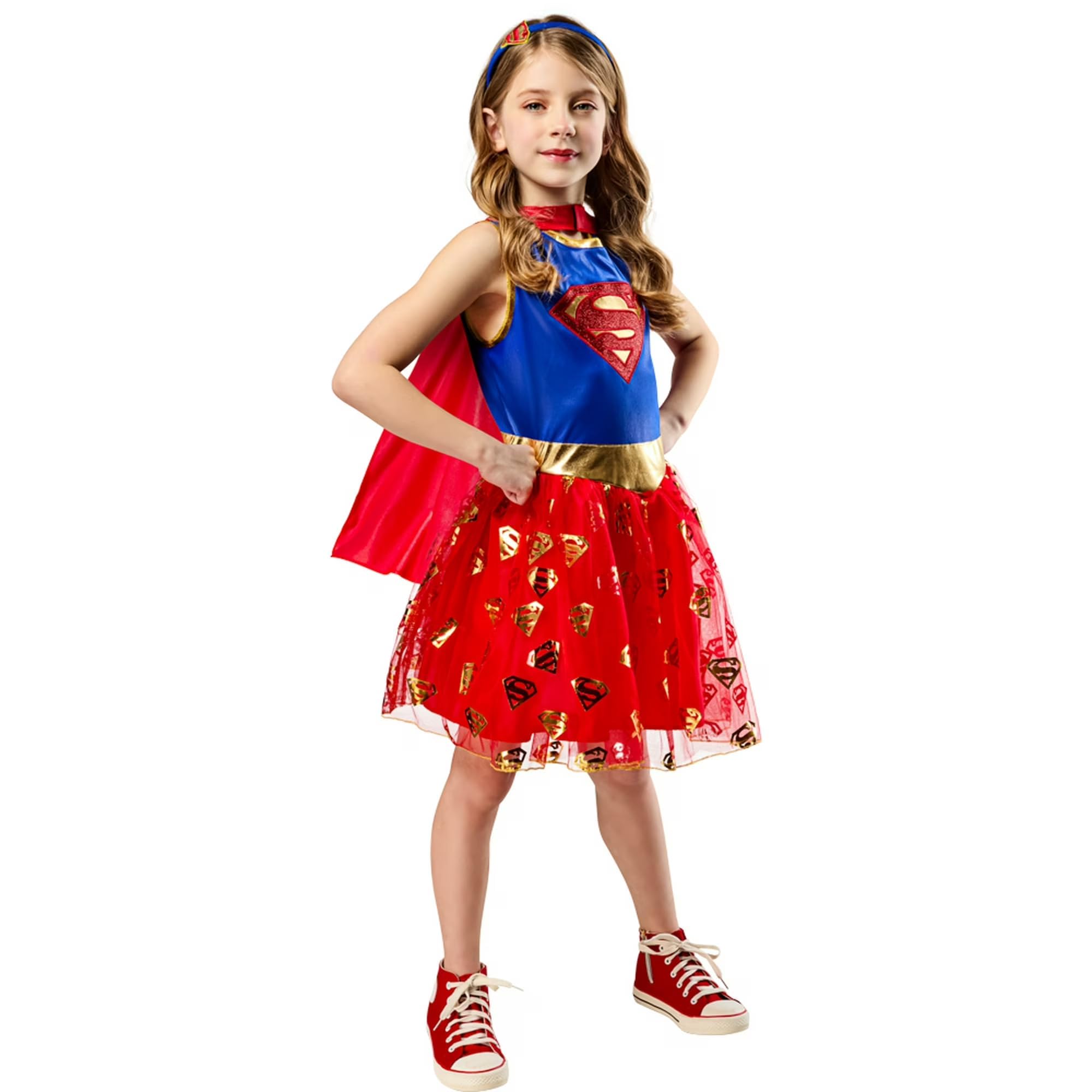Rubies Supergirl Costume with Cape Cosplay Halloween
