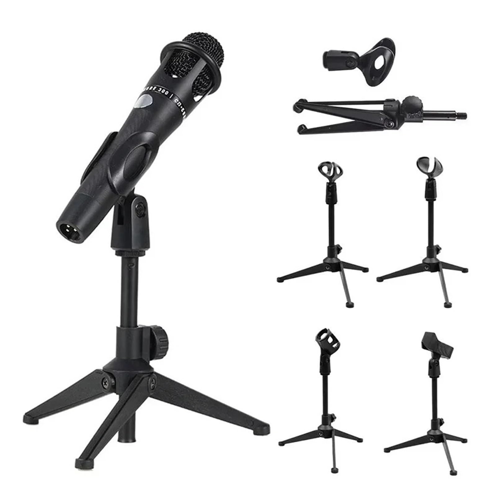 Supporto For Treppiede For Microfono, Regolabile Universale, Sollevamento