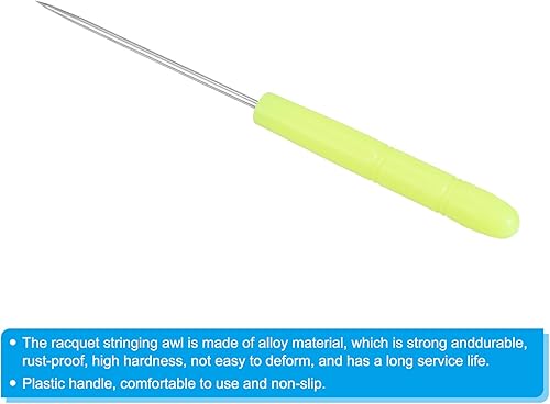 Miniatura 5 de PATIKIL Raqueta de bádminton Herramienta de guía de cuerda de raqueta de tenis