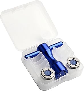 Kit de 2 llaves para pesas de golf, diseñado específicamente para putters con anillos protectores (30 g, azul)