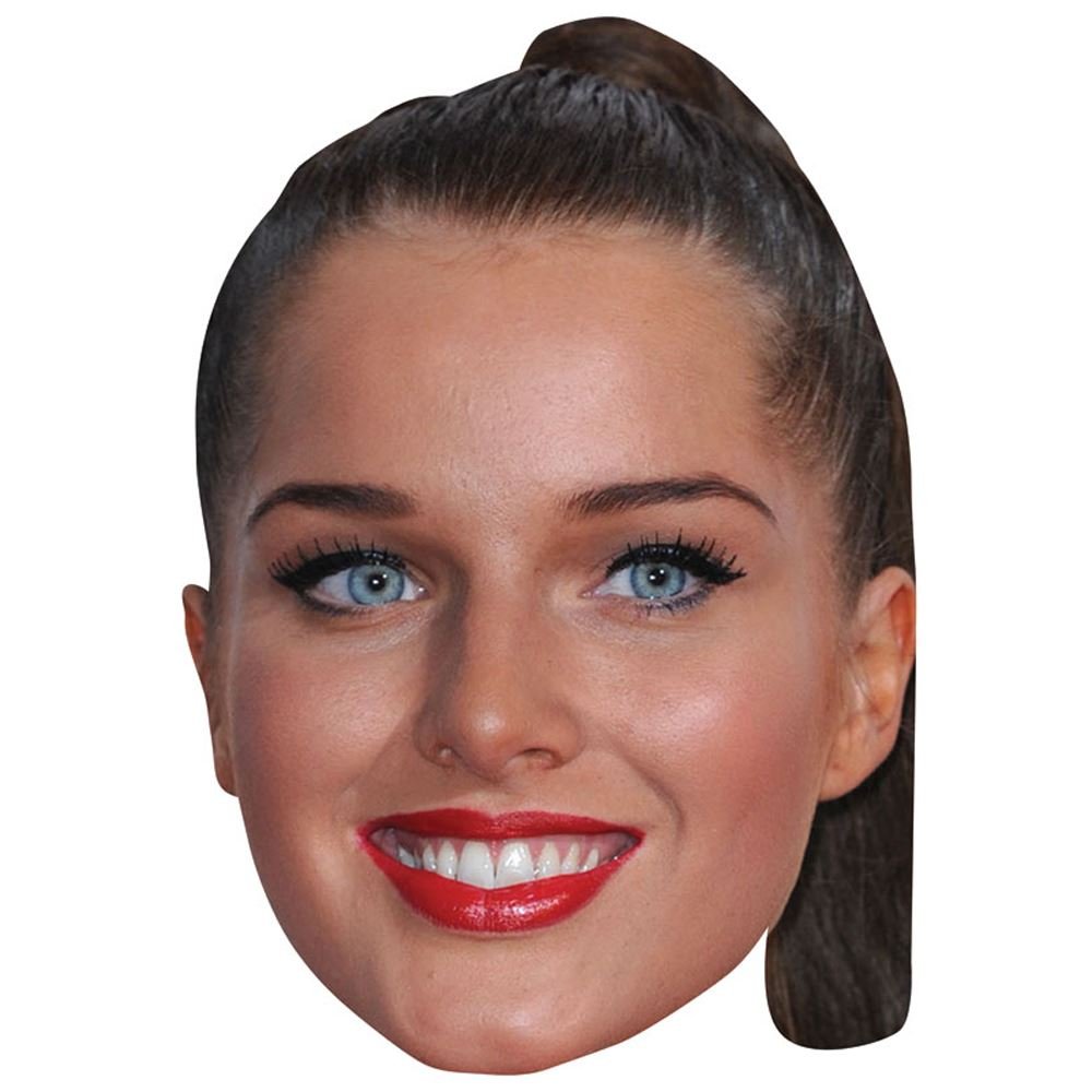 Helen Flanagan Celebrity Mask, Flat Card Face, Fancy Dress Mask