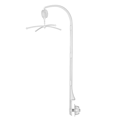 AGPtek, Móvil para Cuna de Bebé, Soporte de Campana para Cama, Juego de Brazo Soporte de Caja Musical para Cama de Bebé (Tuerca), 28pulgadas de disponible en Yaxa Colombia