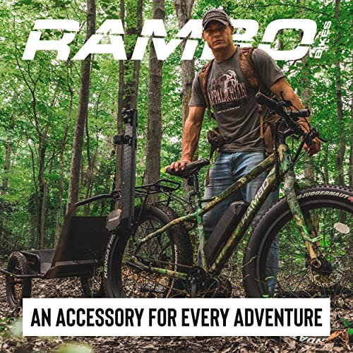 Electric Utility Bicycle Cargo Rack