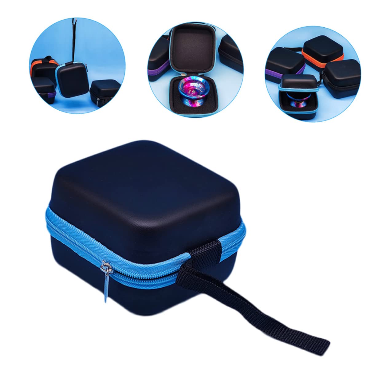 Bolsa De Almacenamiento Para Secador De Pelo, Estuche Multiusos Organizador Profesional De Piel Sintetica De Doble Capa Para Viajes Bano Y Hogar Bolsa De Almacenamiento Para Secador De Pelo, Estuche Multiusos Organizador Profesional De Piel Sintetica De Doble Capa Para Viajes Bano Y Hogar