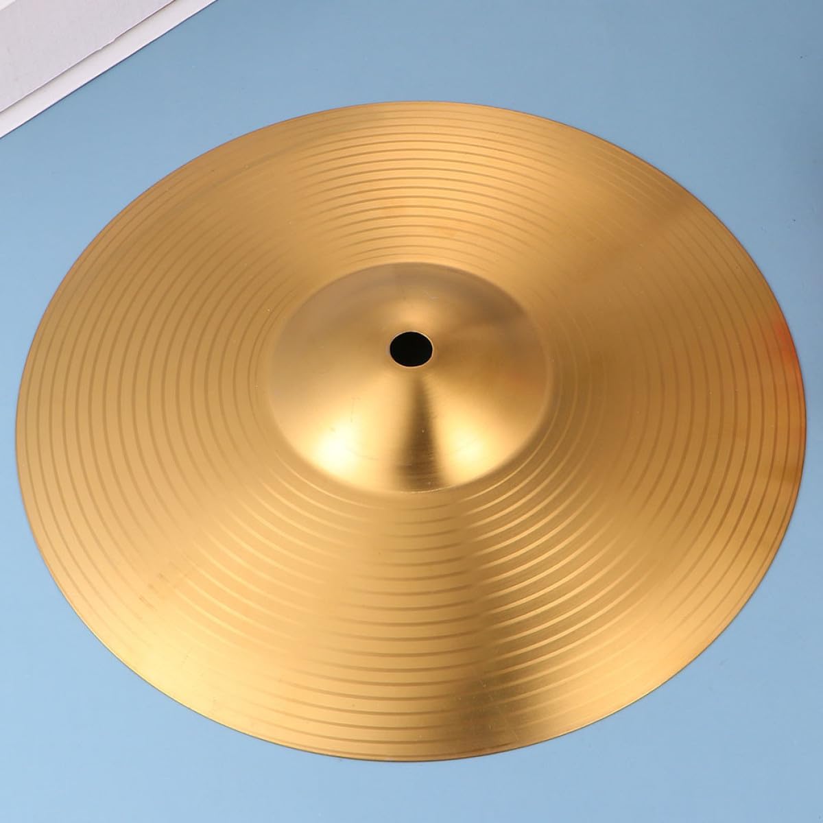 14-Inch Hi-Hat Cymbal Drum Part, Hi-Hat Post Accessory for Jazz Drum Sets, Crash Cymbals Component for Percussion Players and Practice