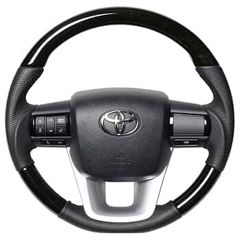 REAL レアル　ステアリング　トヨタ　ハリアー　38Bブラックウッド　未使用品 REAL/レアル ステアリング ウッド［オリジナルシリーズ］TOYOTA