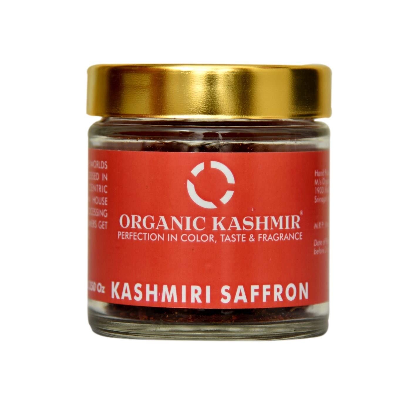 Organic Kashmir Saffron Thread String Organic pure Quality 3 Gram Certified Grade A1 KashmirÂ