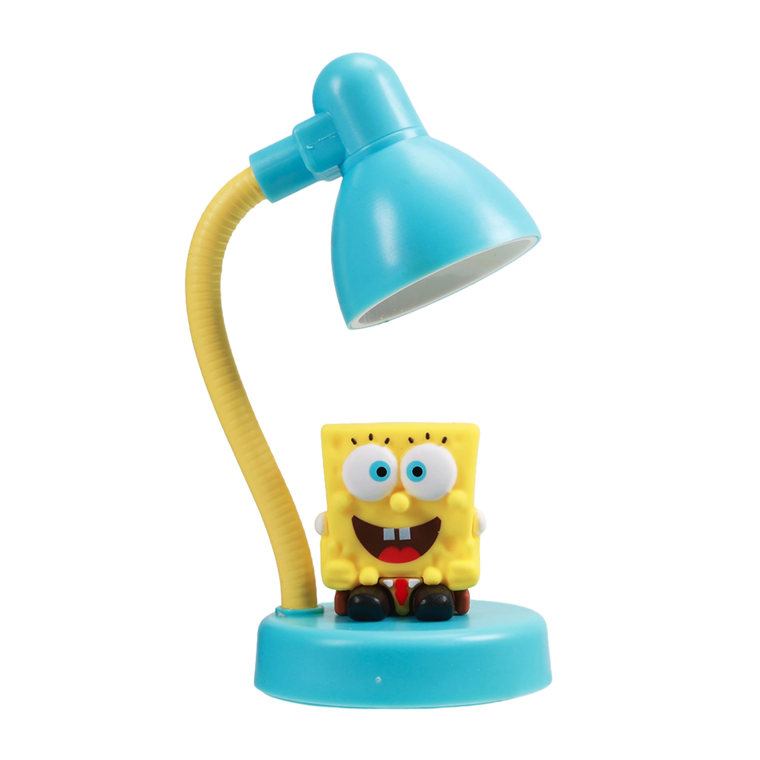 Blue Sky Studios Spongebob Mini Lamp – USB Rechargeable Desk Light – Compact Figurine Lamp – Collectible Decor – Official Licensed Gift