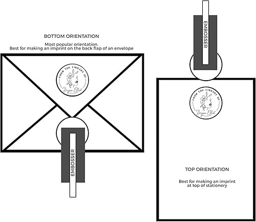 Miniatura 2 de STAMPI Grabador de libros personalizado – Sello de sello de nombre personalizado con tu nombre de la Biblioteca de – The Library of Gift Ex Libris,