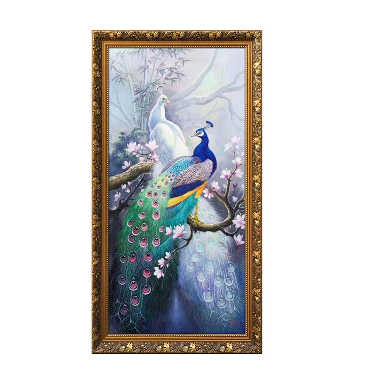 Instarry 5D Diamond Painting Quadri Grandi Dimensioni Albero e Paesaggio Quadri Moderni Soggiorno 120x60 cm