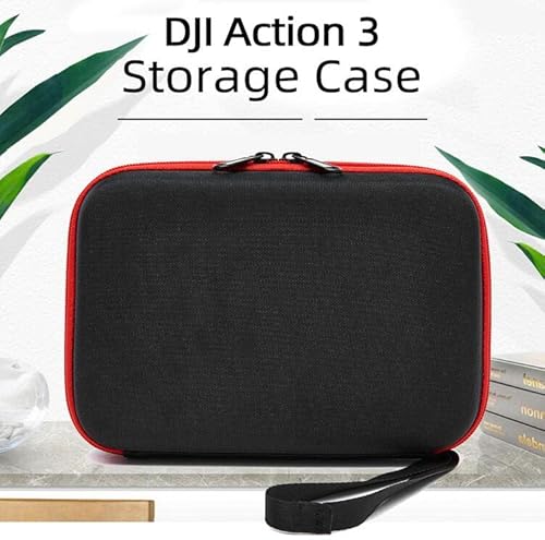 Honlyn Storage Bag For Dji Action 3 Action Camera Clutch Portable Wearable Black, Action 3 Bag #TOP1