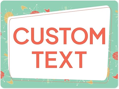 Miniatura 34 de Letrero Personalizado, Letrero de Calle Personalizado, 11 Colores de Fuente, 13 Estilos de Fuente, 4 Opciones de Agujeros, 22 Tamaños, 6x24 Madera