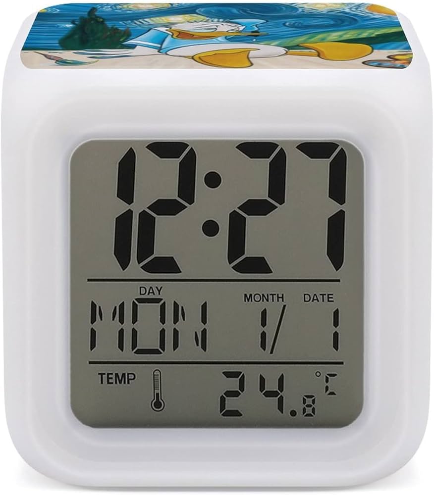 ドナルドダック　置き時計 Amazon.co.jp: ドナルドダック 目覚まし時計 アナログ 大音量