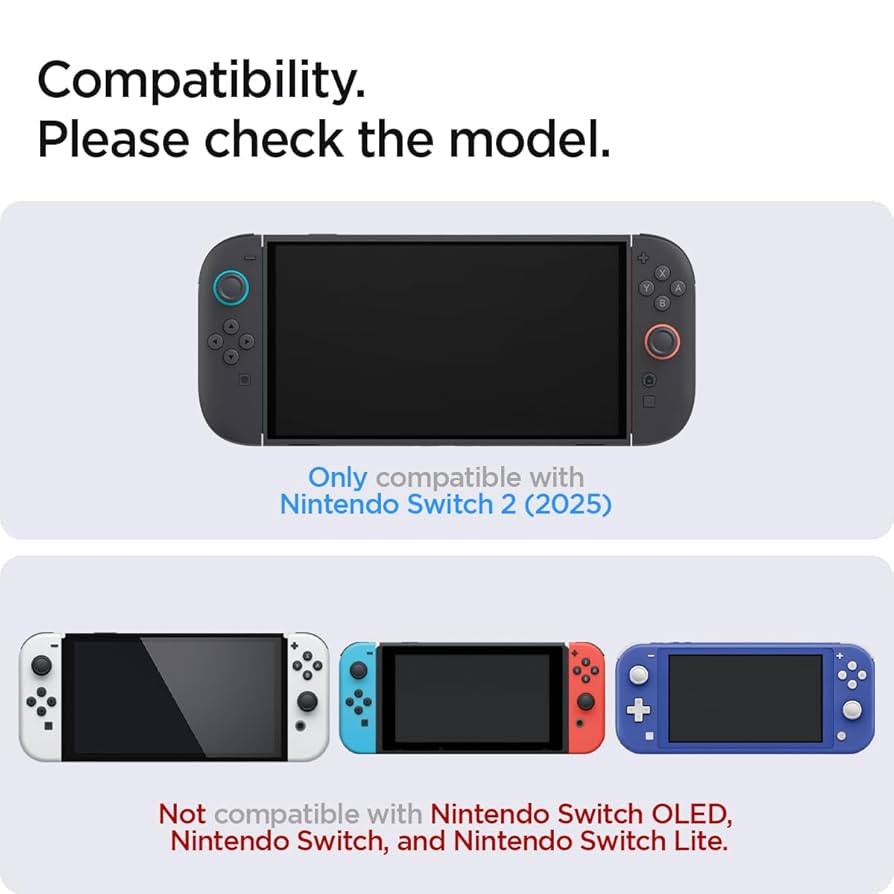 Amazon.com: Spigen Nintendo Switch 2 Screen Protector +