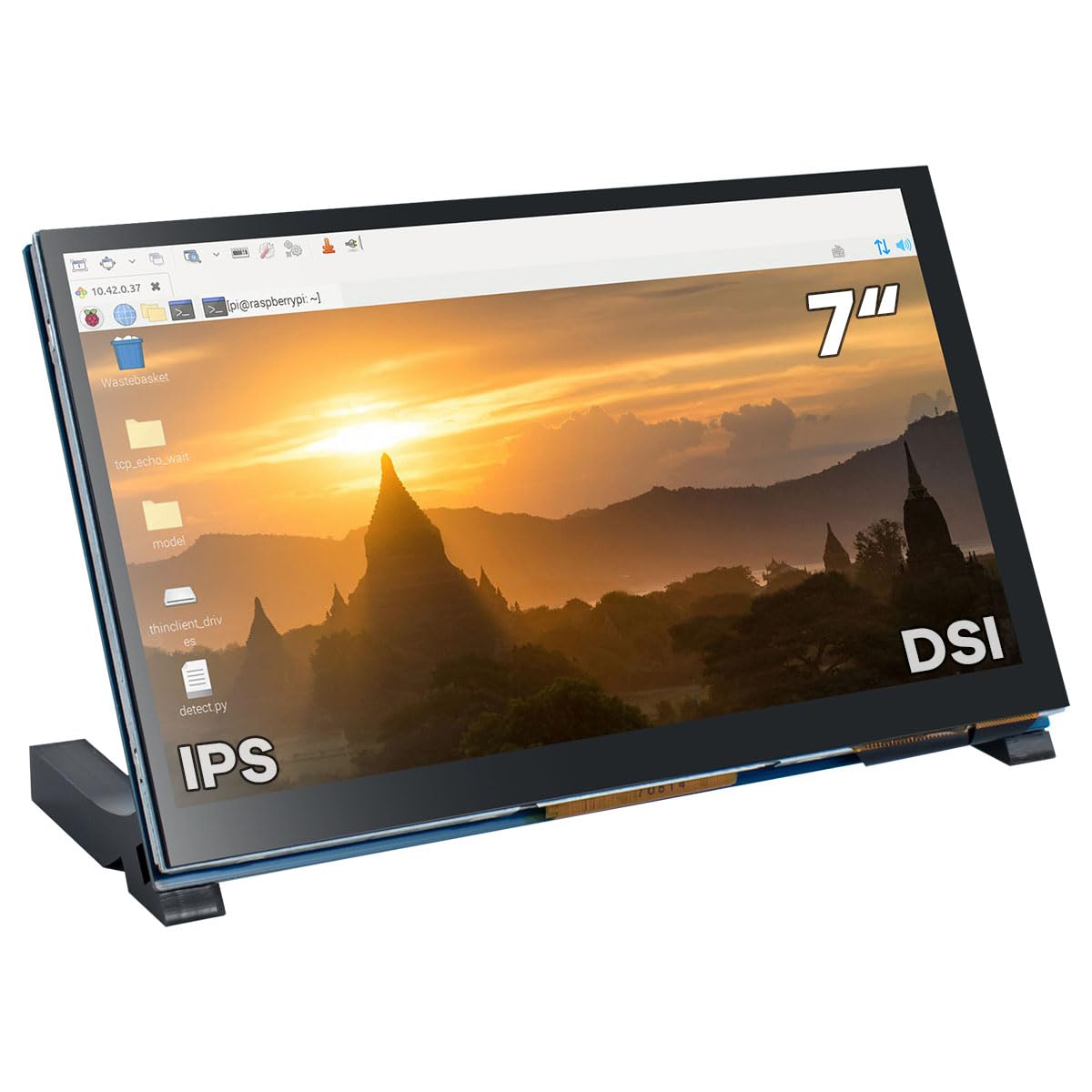 Pantalla táctil IPS DSI de 7 pulgadas para actualizar proyectos sin instalar drivers 8