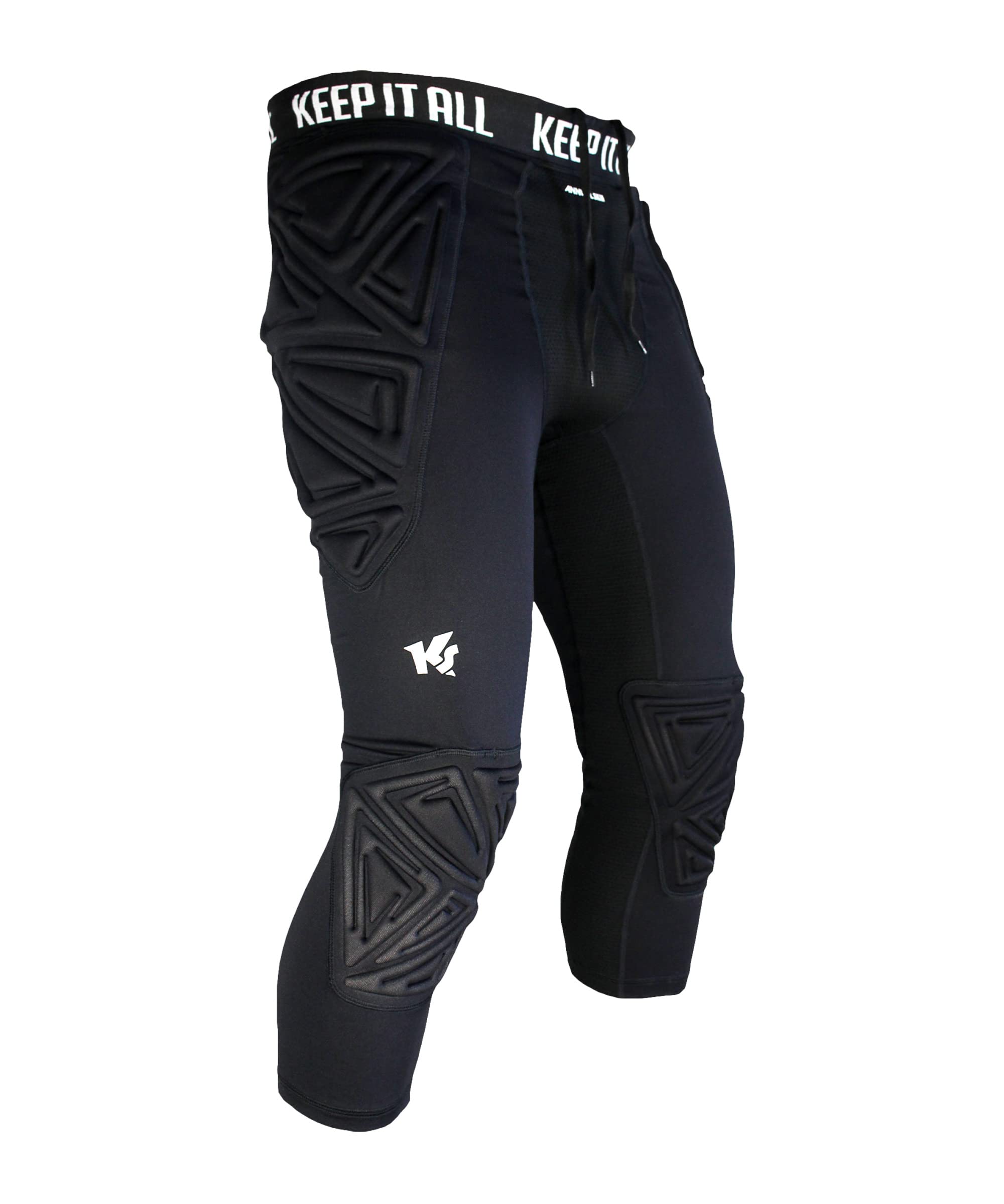 KEEPERsport Pantalon de gardien de but 3/4 PowerPadded pour enfant