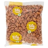 LIFE Mandorle Sgusciate - Frutta Secca, Snack in Pratico Sacchetto, Vegano 100% Naturale, Formato Convenienza 750g