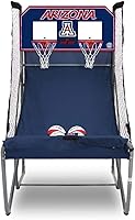 Vista 26 de Pop-A-Shot - Home Dual Shot with NCAA Graphics l Sensor Scoring l 16 Game Modes l 7 Balls l Foldable Storage l for All NCAA Fans
