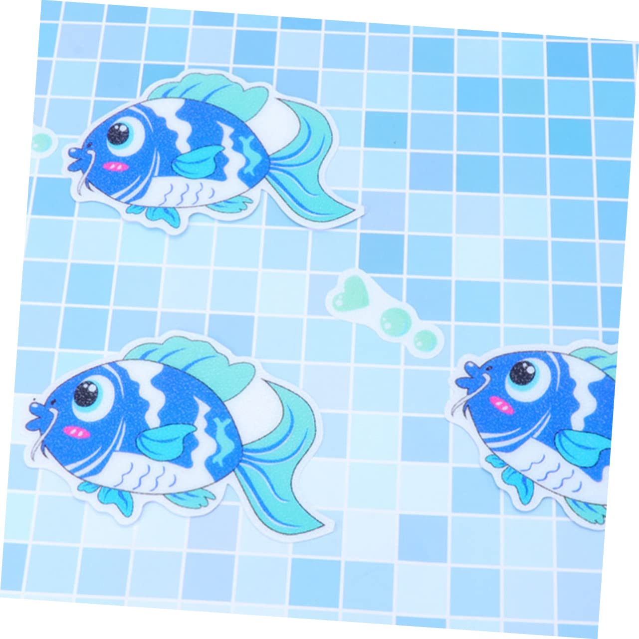 36piezas Pegatinas Antideslizantes De Peces para Baño Decorativas De Peva Adherentes y Resistentes Prevención De Caídas Bañeras y Duchas para Hogar y Hoteles