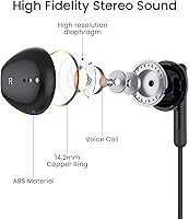 Vista 5 de Auriculares USB C para iPhone 17 16 15 Pro Max Plus iPad Pro USB C Auriculares con micrófono Control de volumen USBC auriculares con cable USB tipo