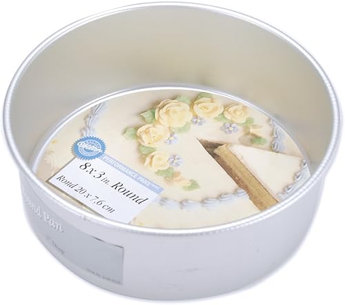 Vista 24 de Wilton Juego de moldes redondos de aluminio, 4 piezas para pasteles en capas, duradero, calentamiento uniforme, resistente al óxido, utensilios