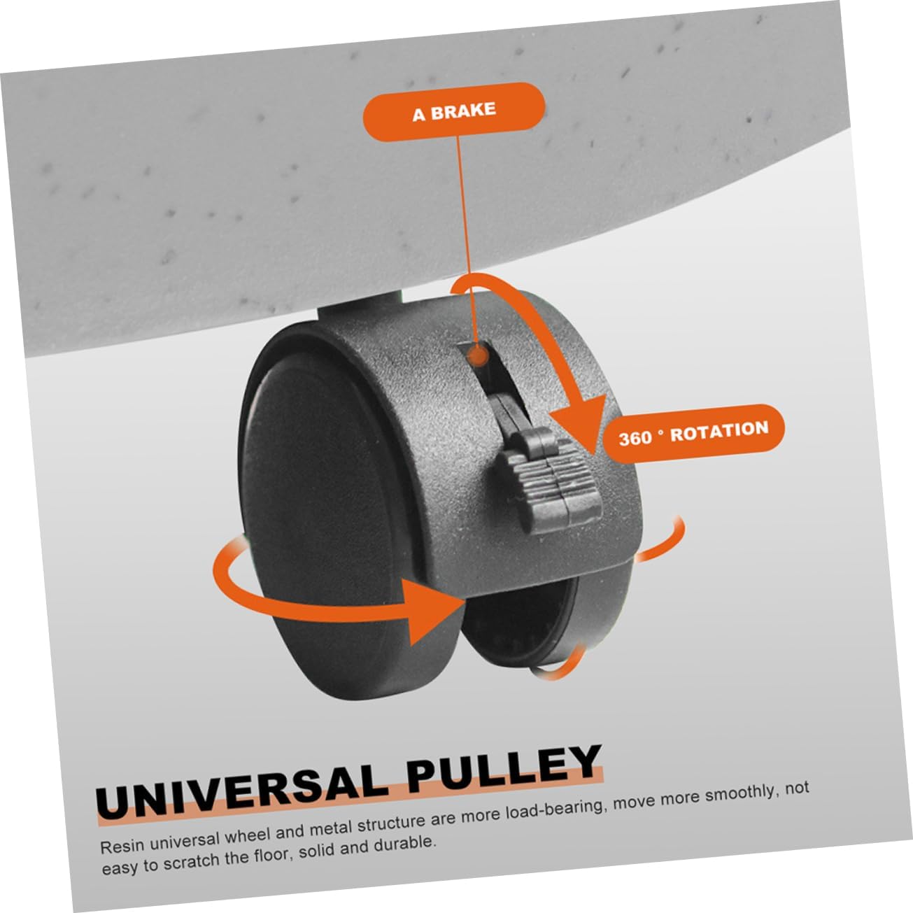BESPORTBLE Flower Pot Tray with Water Drainage Grey Mobile Plant Holder Base and Stylish Pot Saucer for Use Easy to Clean and Move