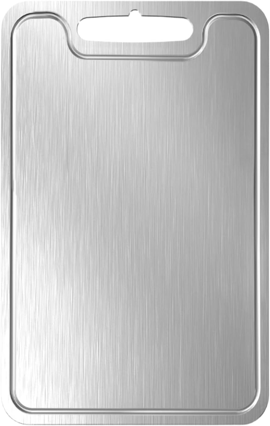 Chopping Board, Safe Large Titanium Cutting Boards, Double-Sided Kitchen Accessories for Meat Meal Prep Food Home Camping BBQ Apartment Restaurant Men Women Chef