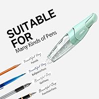 Vista 3 de Cinta de corrección blanca retráctil recargable, 4 piezas (CS-25) con 2 recambios adicionales