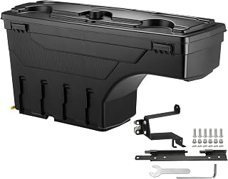 GEARLAST Truck Bed Swing-Out Toolbox Fits for Chevy GMC Silverado, Left