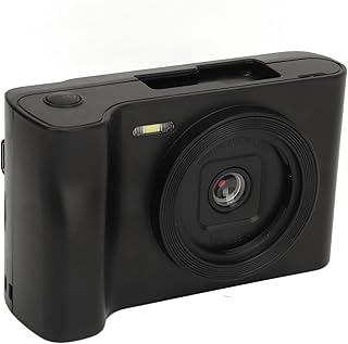 Câmera Digital 1080P 20MP Com Tela de 2,8 Polegadas, Zoom Digital 8X, Bateria de 800mAh para Fotos e Vídeos nítidos. Temporizador Automático, Modo de Beleza e Layout Fácil de